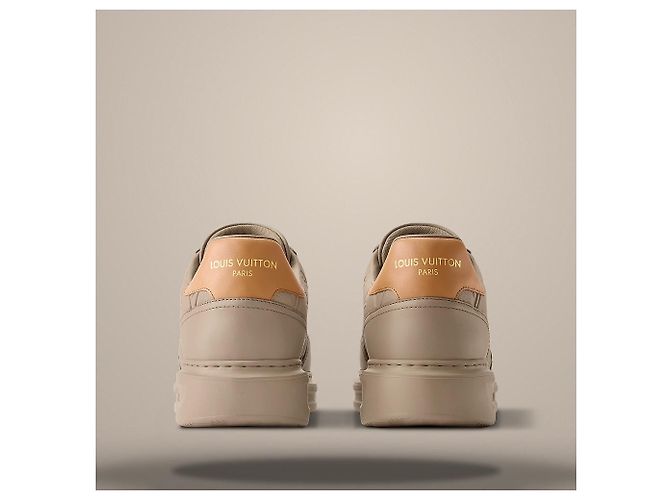 Louis Vuitton Beverly Hills Sneaker Top Brown Marrone - vista 5