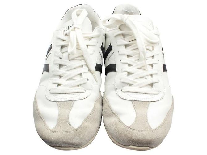 Céline Sneakers da uomo bianche e nere Bianco - vista 2
