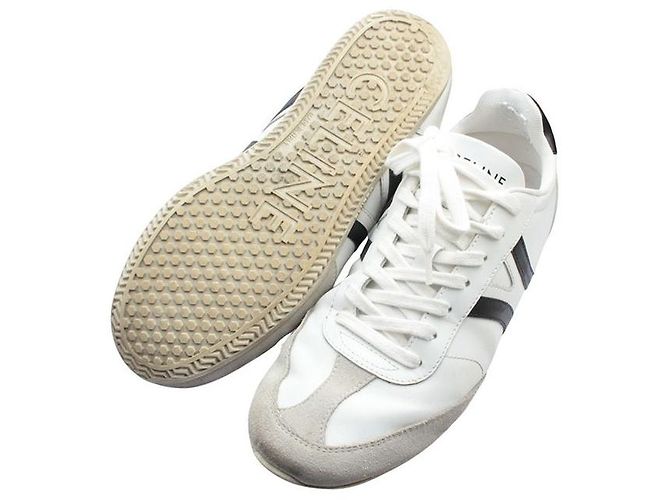 Céline Sneakers da uomo bianche e nere Bianco - vista 4