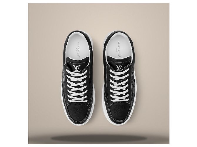 Louis Vuitton Beverly Hills Sneakers Black Nero - vista 4