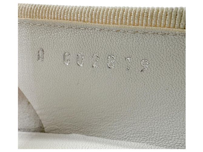 Chanel Ballerinas mit gesticktem Schleifen-Logo White Weiß - Ansicht 12