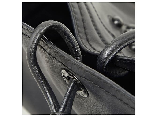 Borsa Tote e a tracolla Loewe in pelle nera Nero - vista 11