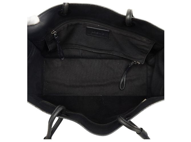 Borsa Tote e a tracolla Loewe in pelle nera Nero - vista 14