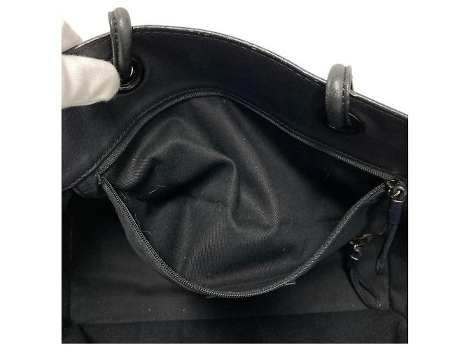 Borsa Tote e a tracolla Loewe in pelle nera Nero - vista 15