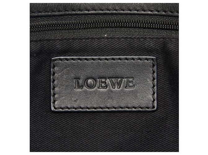 Borsa Tote e a tracolla Loewe in pelle nera Nero - vista 16