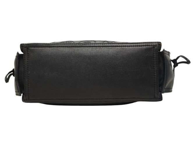 Borsa Tote e a tracolla Loewe in pelle nera Nero - vista 3