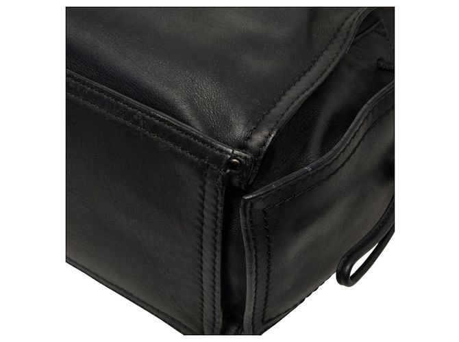 Borsa Tote e a tracolla Loewe in pelle nera Nero - vista 6