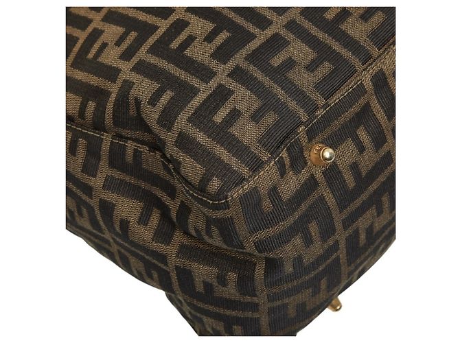Fendi Zucca Handtasche Tote Bag Braun - Ansicht 5