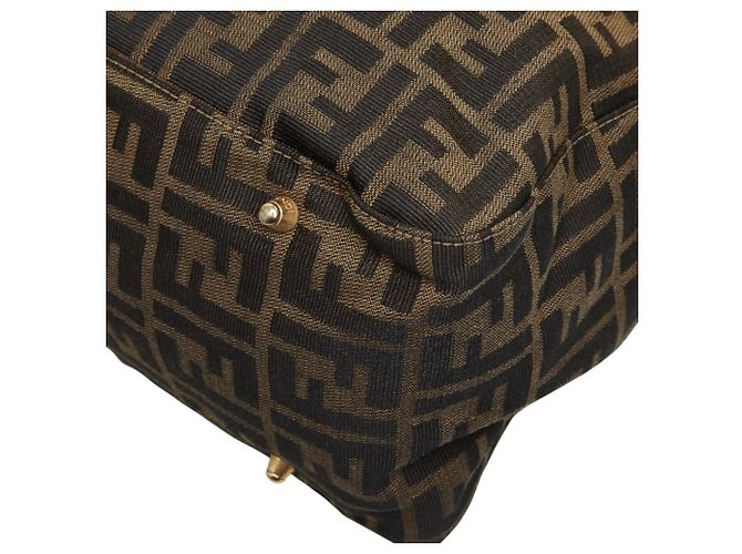 Fendi Zucca Handtasche Tote Bag Braun - Ansicht 6