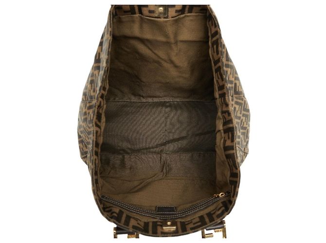 Fendi Zucca Handtasche Tote Bag Braun - Ansicht 8