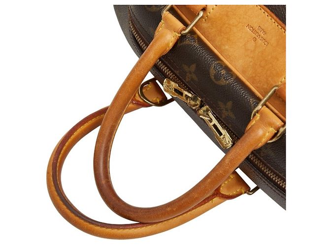 Borsa Louis Vuitton Monogram Deauville Marrone - vista 8