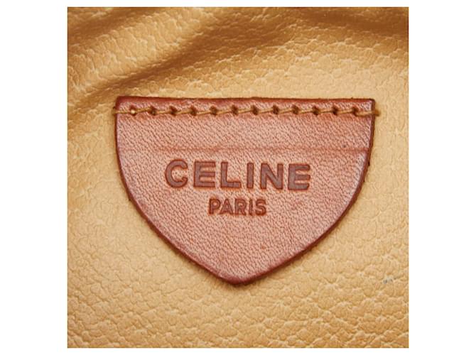 Céline Borsa a tracolla Celine Macadam Marrone - vista 10