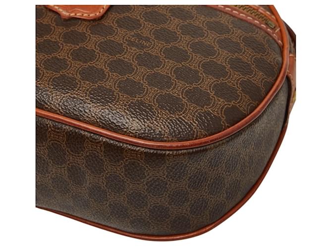 Céline Borsa a tracolla Celine Macadam Marrone - vista 4