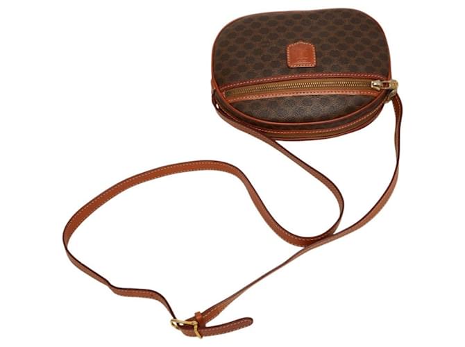 Céline Borsa a tracolla Celine Macadam Marrone - vista 8