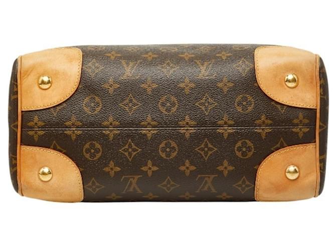 Borsa Louis Vuitton Monogram Retiro Marrone - vista 3