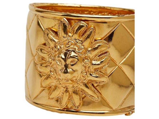 Bangles Chanel Matelassé con motivo leone D'oro - vista 2
