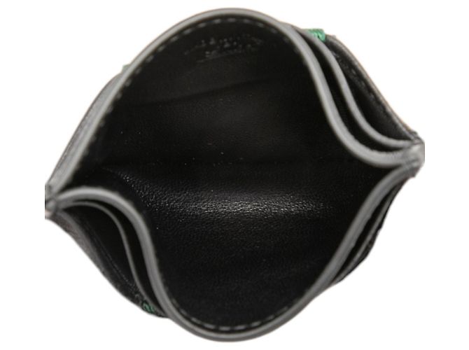 Portabiglietti Gucci in pelle nera Nero - vista 4