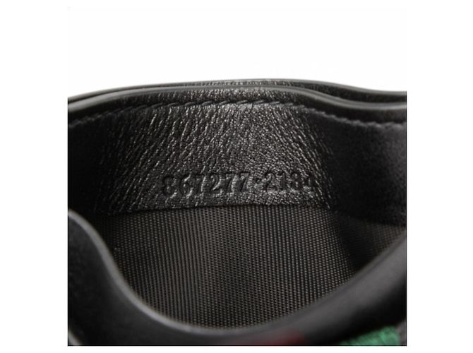 Portabiglietti Gucci in pelle nera Nero - vista 6