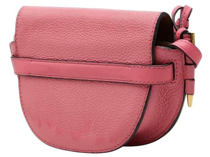 Borsa a tracolla Loewe Anagram Gate Mini Rosa - vista 2