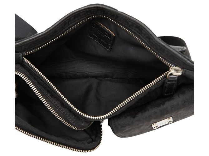 Borsa a tracolla e pochette da vita Christian Dior Dior Trotter Nero - vista 7