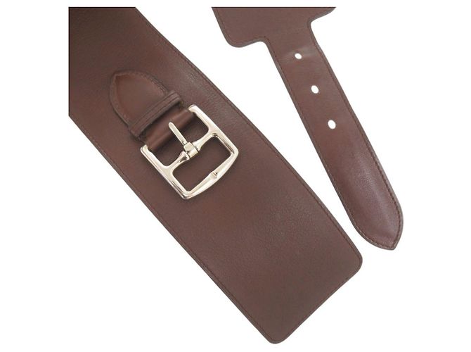 Hermès Hermes Evercolor Veau Chamonix Havana Gürtel - Ansicht 3