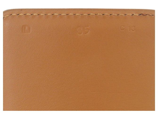 Hermès Hermes Evercolor Veau Chamonix Havana Gürtel - Ansicht 8