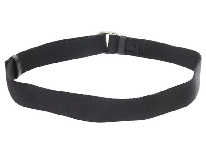 Prada 2CN007 Black Ring-Gürtel Schwarz - Ansicht 2