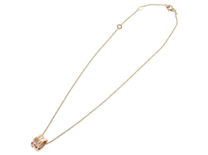 Bulgari Collana Bvlgari B-ZERO1 in oro rosa e ceramica D'oro - vista 3