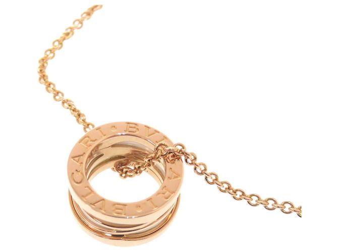 Bulgari Collana Bvlgari B-ZERO1 in oro rosa e ceramica D'oro - vista 4