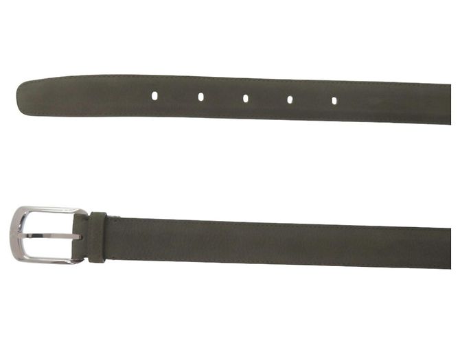 Louis Vuitton Gürtel für Herren Silber Khaki - Ansicht 4