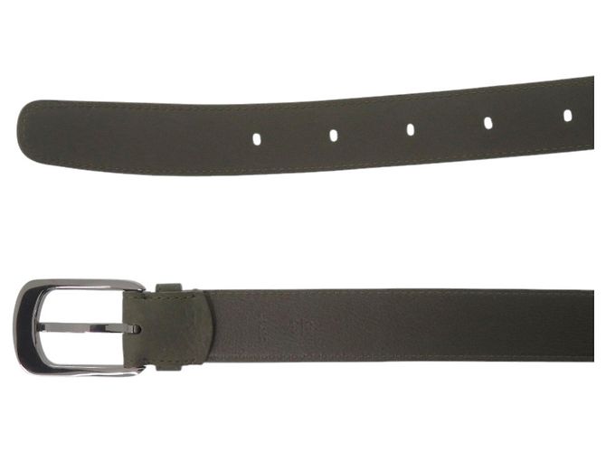 Louis Vuitton Gürtel für Herren Silber Khaki - Ansicht 5