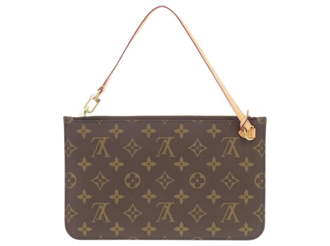 Pouch Louis Vuitton Neverfull Marrone Monogramma - vista 2