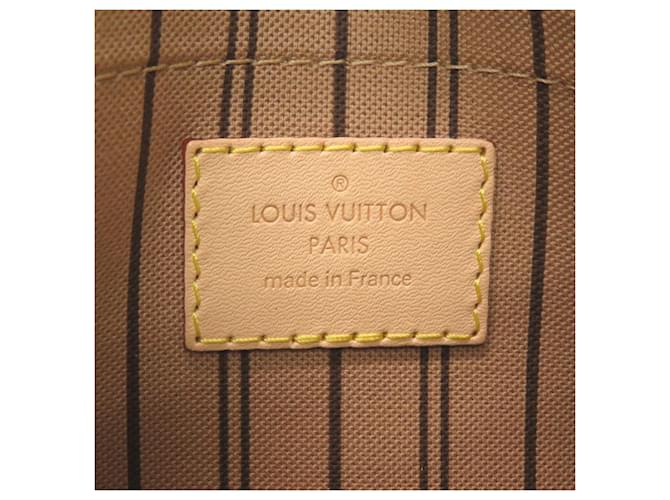 Pouch Louis Vuitton Neverfull Marrone Monogramma - vista 7