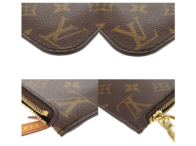 Pouch Louis Vuitton Neverfull in Monogram Fuchsia Fuschia Monogramma - vista 3