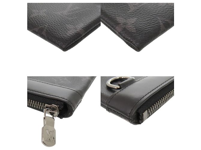 Louis Vuitton Pochette Discovery PM Monogram Eclipse Negro Monograma - vista 3