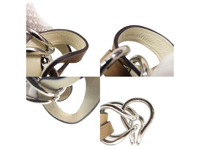 Hermès Collar Hermes VIREVOLTE Castaño Plata - vista 4