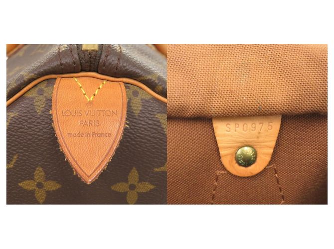 Borsa a mano Louis Vuitton Speedy 40 Monogram Marrone Monogramma - vista 10