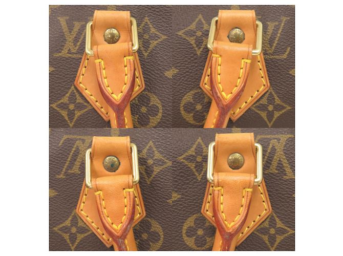 Borsa a mano Louis Vuitton Speedy 40 Monogram Marrone Monogramma - vista 8