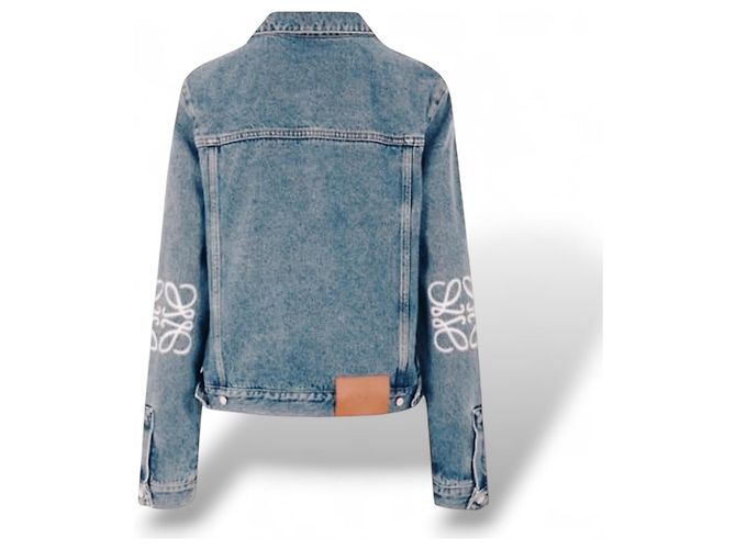 Loewe Anagram Jeansjacke Blau - Ansicht 11