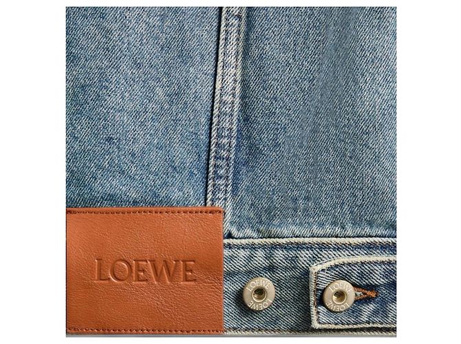 Loewe Anagram Jeansjacke Blau - Ansicht 14