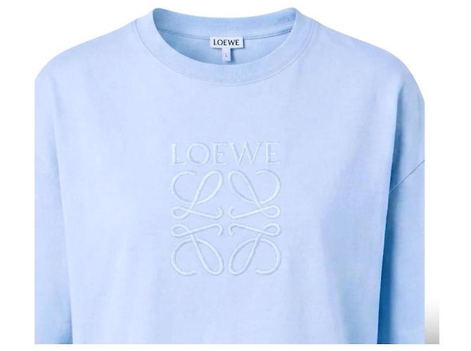 Loewe Anagram T-Shirt Hellblau - Ansicht 11