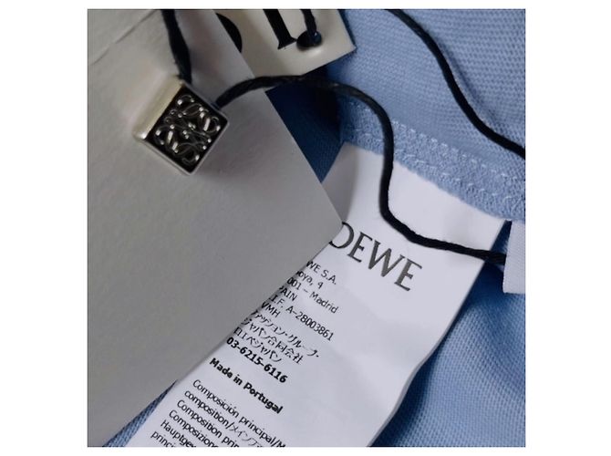 Loewe Anagram T-Shirt Hellblau - Ansicht 14