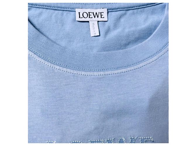 Loewe Anagram T-Shirt Hellblau - Ansicht 5
