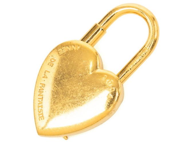 Hermès Hermes Lockheart Cadena Padlock Charm D'oro - vista 2