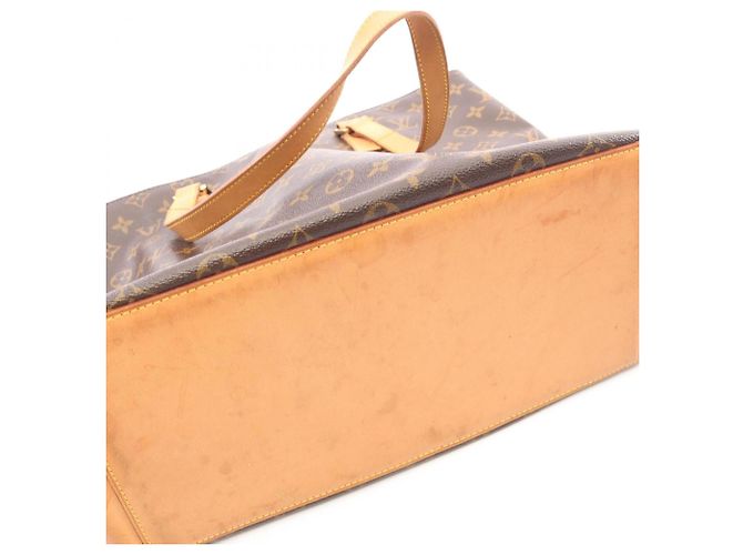 Borsa Cabas Mezzo Monogram Louis Vuitton Marrone Monogramma - vista 7