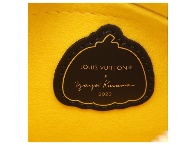 Borsa Louis Vuitton x Yayoi Kusama Marellini Epi Jaune Nero Giallo - vista 4