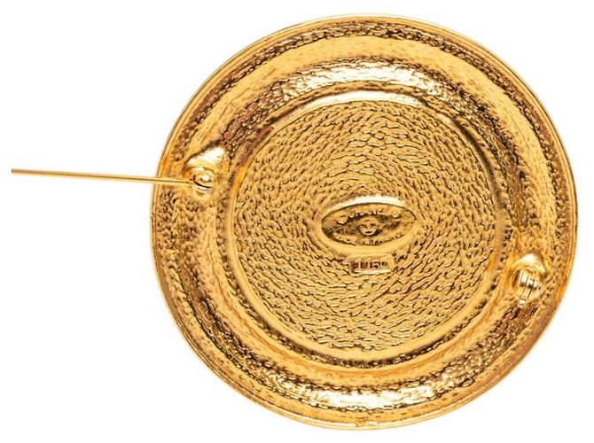 Spilla Chanel 31 RUE CAMBON placcata oro D'oro - vista 3