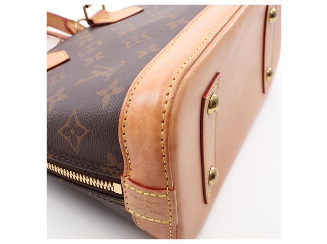 Louis Vuitton Alma BB Monogram Handtasche Braun Monogramm - Ansicht 10