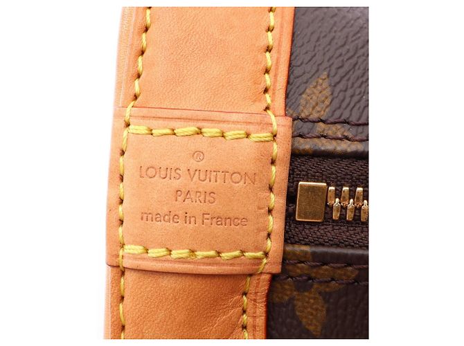 Louis Vuitton Alma BB Monogram Handtasche Braun Monogramm - Ansicht 4