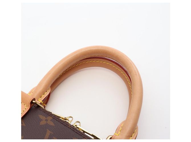 Louis Vuitton Alma BB Monogram Handtasche Braun Monogramm - Ansicht 5